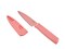 Kuhn Rikon Colori Non-Stick Straight Paring Knife with Safety Sheath, 4 inch